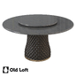 ОМ Круглый обеденный стол Marble Mushroom Contrast - Столы - 3D модель