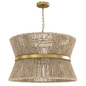 Visual Comfort Studio Thurlo Brass Three Light Pendant - Подвесной - 3D модель