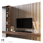 TV Wall | set 988 - ТВ стенка - 3D модель - фото 4