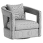 Bernhardt Alana Hunter Green Swivel Chair - Кресла - 3D модель - фото 7