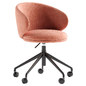 Belle Desk Chair & Belle Swivel Armchair - Офисная мебель - 3D модель - фото 3