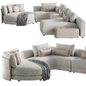 OASI Sofa - Диваны - 3D модель - фото 3
