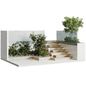 Landscape Furniture - building stairs 04 - Разное - 3D модель - фото 2