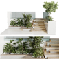 Landscape Furniture - building stairs 04 - Разное - 3D модель - фото 3