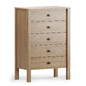 Calistoga 5 Drawer Tallboy Dresser - Тумбы, комоды - 3D модель - фото 2