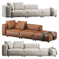 Dambodue Sofa - Диваны - 3D модель