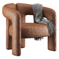 Dudet  Armchair - Кресла - 3D модель - фото 3