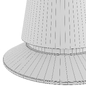 Genoa Bianco Round Accent Table - Столы - 3D модель - фото 7
