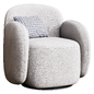 Кресло поворотное Теоп Bucle White Divan.ru - Кресла - 3D модель - фото 2