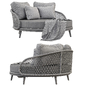 cuddle daybed sunbed - Кресла - 3D модель - фото 2