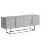 Тумба под ТВ TONTINI TV STAND LIGHT MOCHA WHITE - Тумбы, комоды - 3D модель - фото 4