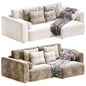 Corner sofa Space - Диваны - 3D модель