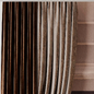 classic curtains with roman and linen tulle 003 - Шторы - 3D модель - фото 4