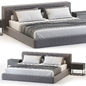 One&Home Volume Bed - Кровати - 3D модель