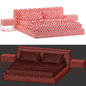 One&Home Volume Bed - Кровати - 3D модель - фото 4