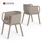 ENY desk and VELO chair by ARTISAN - Офисная мебель - 3D модель - фото 3