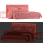 Bonaldo Rigoletto bed - Кровати - 3D модель - фото 4