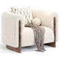 Sierra Accent Armchair By Classic Home - Кресла - 3D модель - фото 4