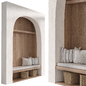 Mudroom Entryway - Прихожая - 3D модель - фото 2