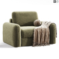 Полан Кресло Polan Armchair By Divan.ru - Кресла - 3D модель - фото 2