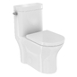 Monaco One-Piece Elongated Left Side Flush Handle Toilet - Унитаз и Биде - 3D модель