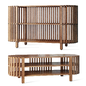 Комод тумба под телевизор Harora slatted SO'HOME La Redoute - Тумбы, комоды - 3D модель