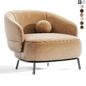 Juliet Armchair By Domkapa - Кресла - 3D модель - фото 6