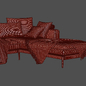 Flexform Romeo Chaise Longue 002 - Диваны - 3D модель - фото 5