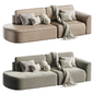 Диван модульный Спейс-М 1 Velvet Terra | Divan.ru - Диваны - 3D модель - фото 3