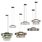 Aurea Glass Hanglamp Bauhaus Stijl corona - Подвесной - 3D модель - фото 3