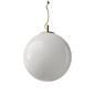 West Elm Aria Round Glass Pendant Lamp - Подвесной - 3D модель - фото 2
