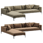 Sofa Charles - Диваны - 3D модель - фото 3