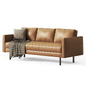Aliexpress Scandinavian style leather art sofa 3-seater - Диваны - 3D модель - фото 4