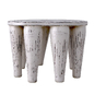 Antique White Nupe Stool - Столы - 3D модель - фото 3