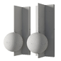 Orbel Wall light - Бра - 3D модель - фото 4