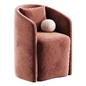 Aurelie Barrelback Fabric Dining Armchair - Кресла - 3D модель - фото 5