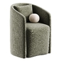Aurelie Barrelback Fabric Dining Armchair - Кресла - 3D модель - фото 6