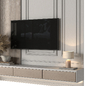 Tv Wall Wood and Plaste- Set 01 - ТВ стенка - 3D модель - фото 4