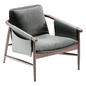 Armchair Mirabelle Super Ulivisalotti - Кресла - 3D модель - фото 3