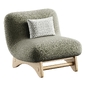 Enisa Slipper Chair - Кресла - 3D модель - фото 6
