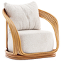 Allegra Lounge Chair with pillow - Кресла - 3D модель