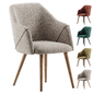 Set of 2 Lule Arm Dining Chairs - Стулья - 3D модель