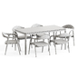 Стул Partner and Обеденный стол Milford  Dining set - Стол + стул - 3D модель - фото 5