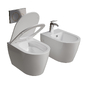 Hanging toilet bidet Boheme NERO - Унитаз и Биде - 3D модель - фото 4