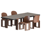 Dialogo Chair T Table by Tobia Scarpa - Стол + стул - 3D модель - фото 4