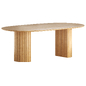 Ellington Oval Pedestal Table и Bryant Dining Table от West Elm - Стол + стул - 3D модель - фото 5