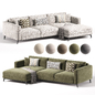 Akatlan Sofa - Диваны - 3D модель