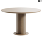Dining Set 036 | Кресло Teffi От Ogogo| Орех Jvon Dining table - Стол + стул - 3D модель - фото 3