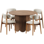 Kliford Table and Torvall Chair by Divan.ru - Стол + стул - 3D модель