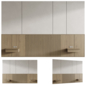 Headboard 3d Wall Panel 028 - Изголовья - 3D модель
